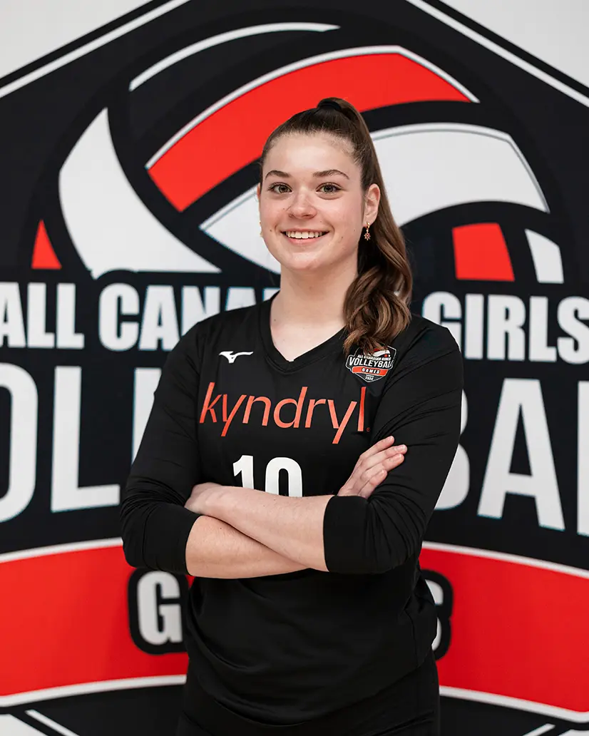 U17 Abby Wasutyk All Canadian Volleyball Games 2024