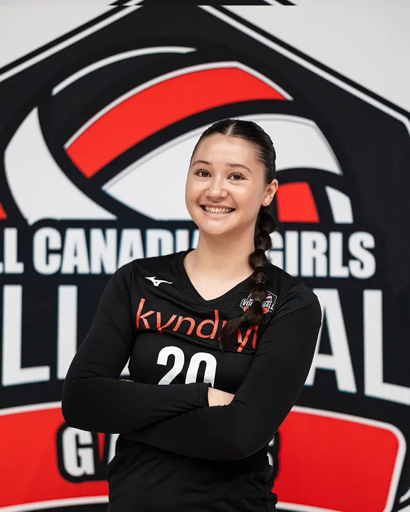 U17 Chloe Bradley All Canadian Volleyball Games 2024