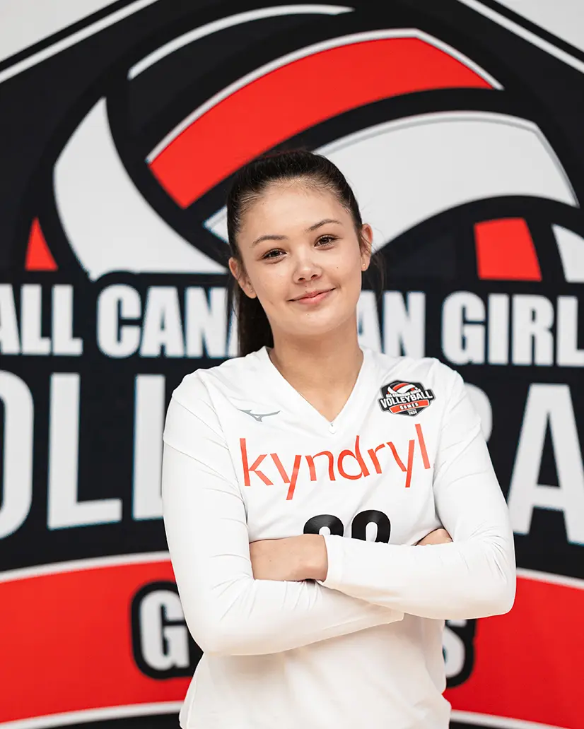 U17 Kylie Taylor All Canadian Volleyball Games 2024