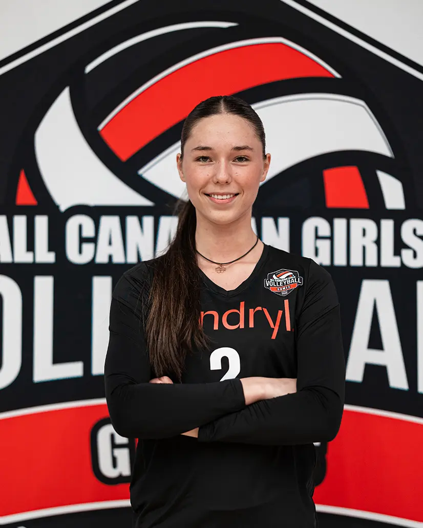 U17 Olivia Pasternak All Canadian Volleyball Games 2024
